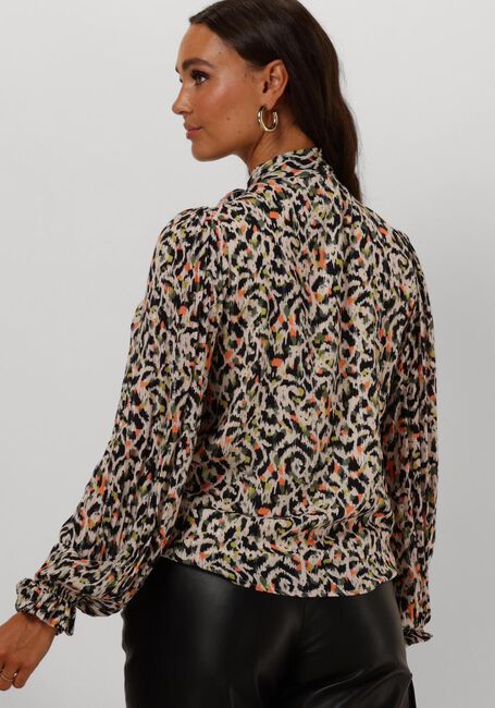 Orangene FREEBIRD Blusen BIBIAN BOW - large