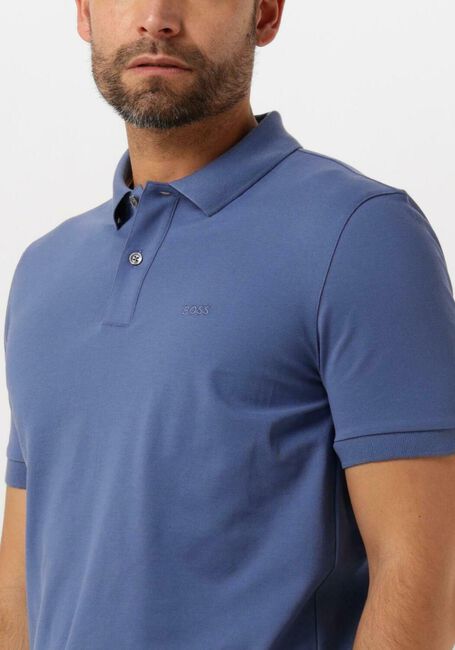 Blaue BOSS BLACK Polo-Shirt PALLAS - large