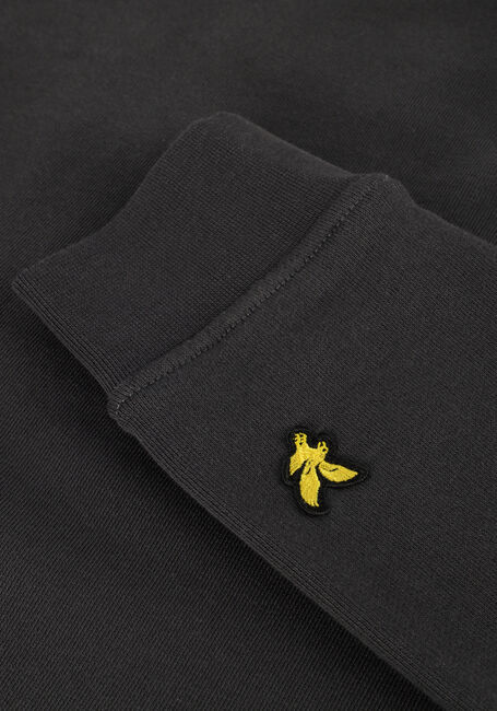 Dunkelgrau LYLE & SCOTT Pullover & Cardigans SCRIPT EMBROIDERED HOODIE - large
