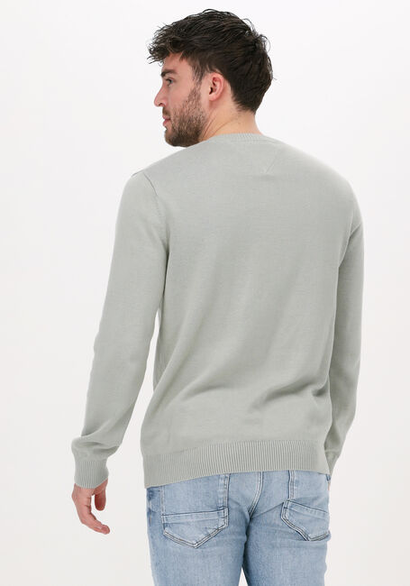 Grüne TOMMY JEANS Pullover TJM ESSENTIAL LIGHT SWEATER - large