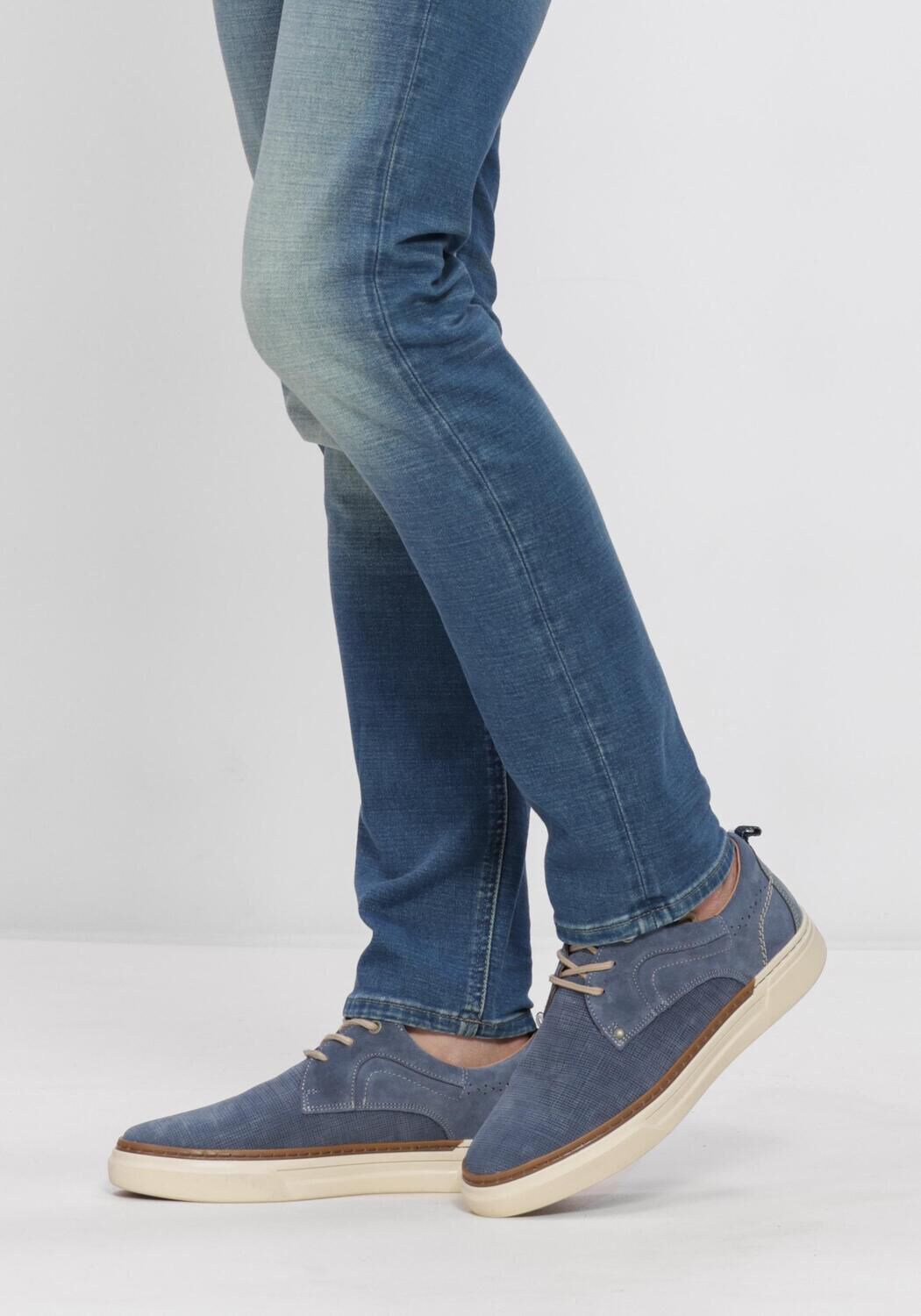 Blaue MAZZELTOV Sneaker Low ROME - large