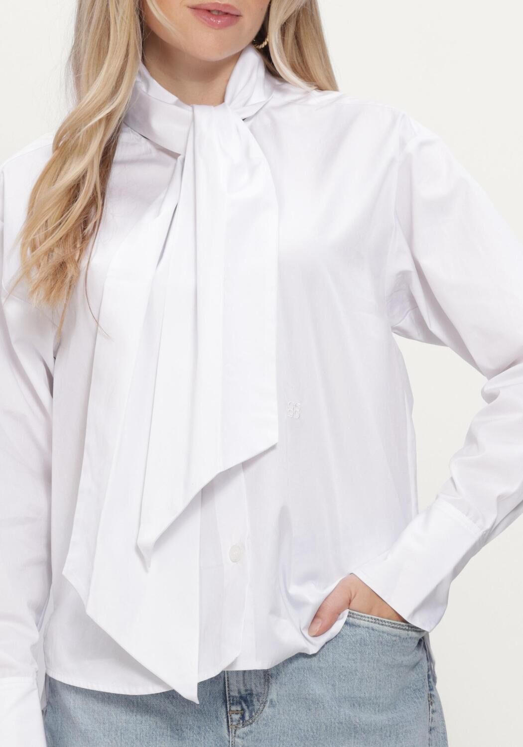 Wei&szlig;e DANTE6 Blusen IVEZ BOW BLOUSE - large