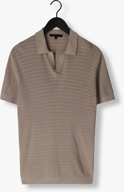Braune DRYKORN Polo-Shirt BRAIAN - large