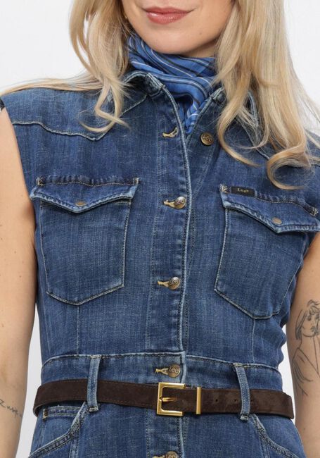 Blaue LEE Midikleid MAXI WESTERN DRESS 112376938 - large