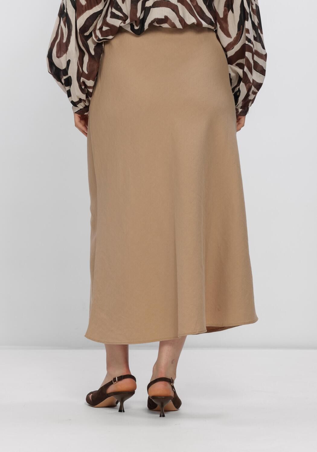Beige BEAUMONT Midirock LUNA SKIRT - large