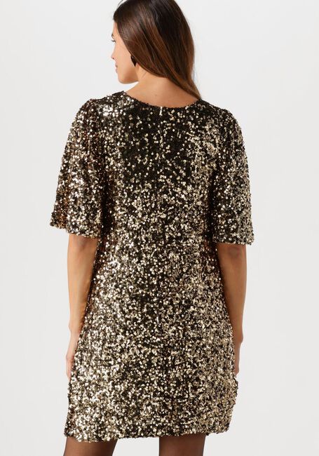 Goldfarbene MOVES Minikleid MANALINA - large
