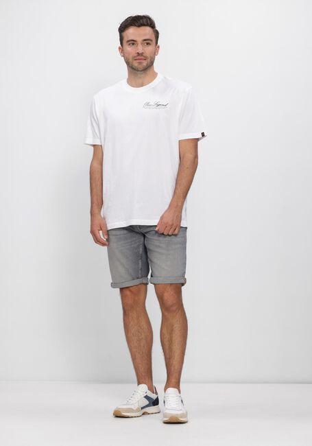 Wei&szlig;e PME LEGEND T-shirt SHORT SLEEVE R-NECK JERSEY DIGITAL COMFORT - large