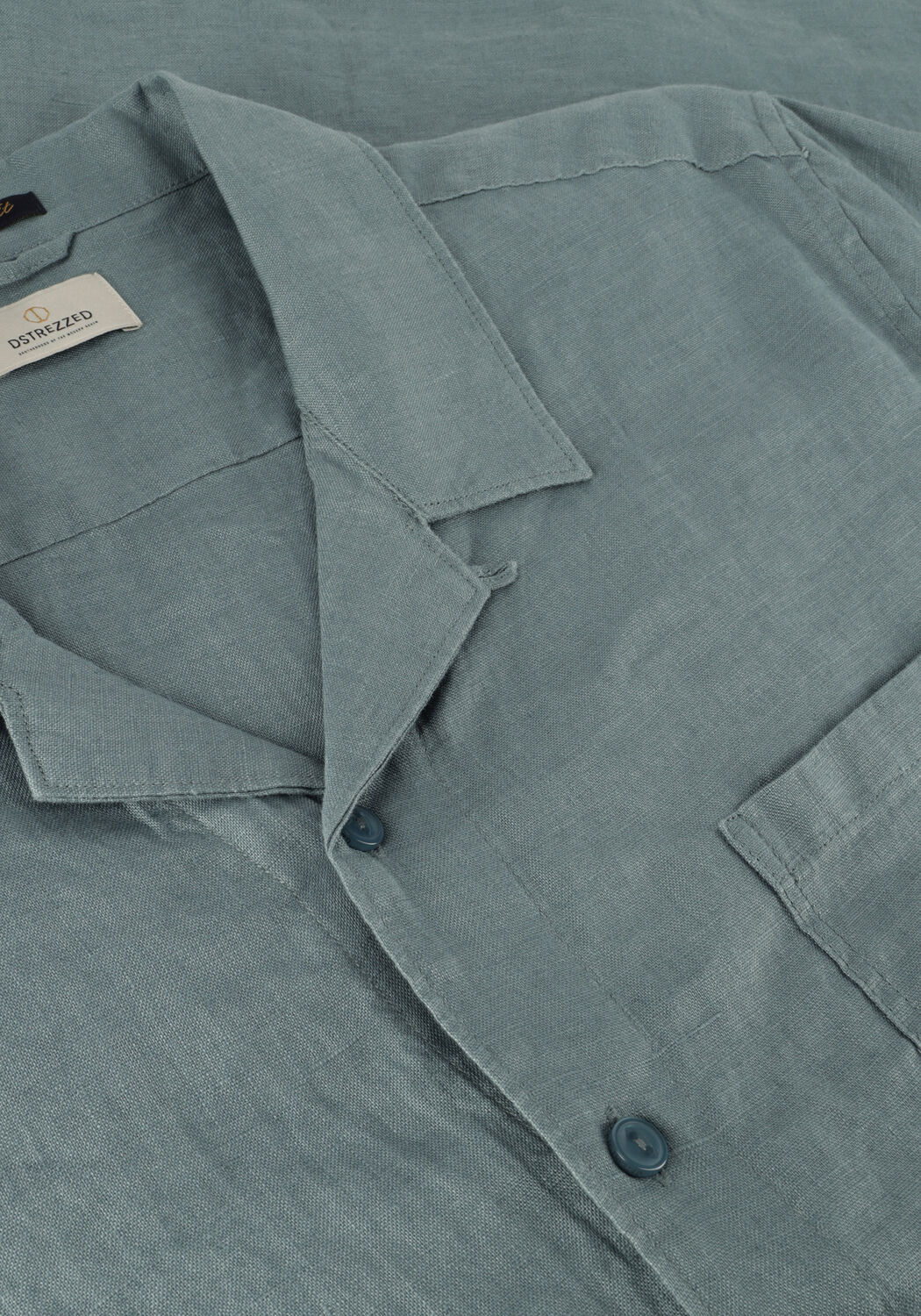 Gr&uuml;ne DSTREZZED Casual-Oberhemd DS_COLTER RESORT SHIRT - large