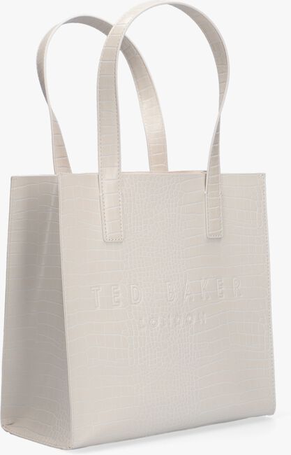 Weiße TED BAKER Handtasche REPTCON - large