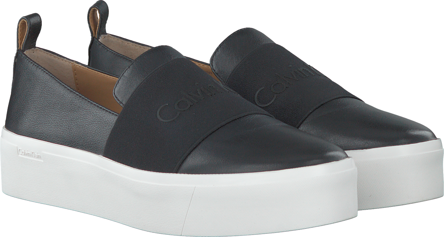calvin klein slip on trainers womens
