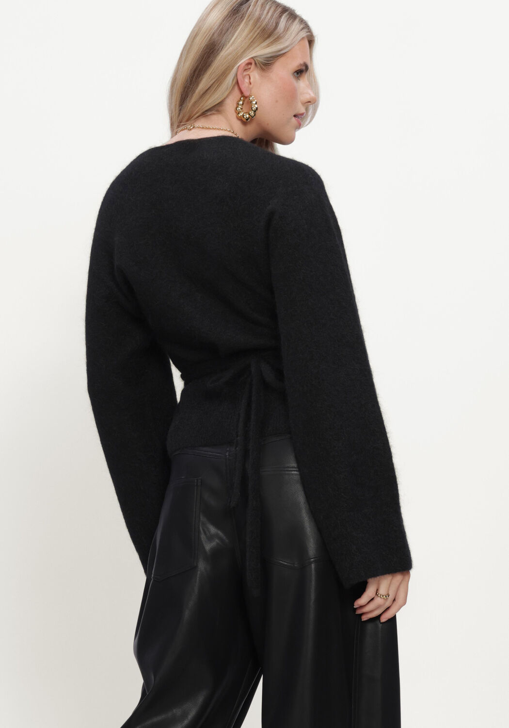 Schwarze LINA LOCCHI Pullover LL-BERIT - large