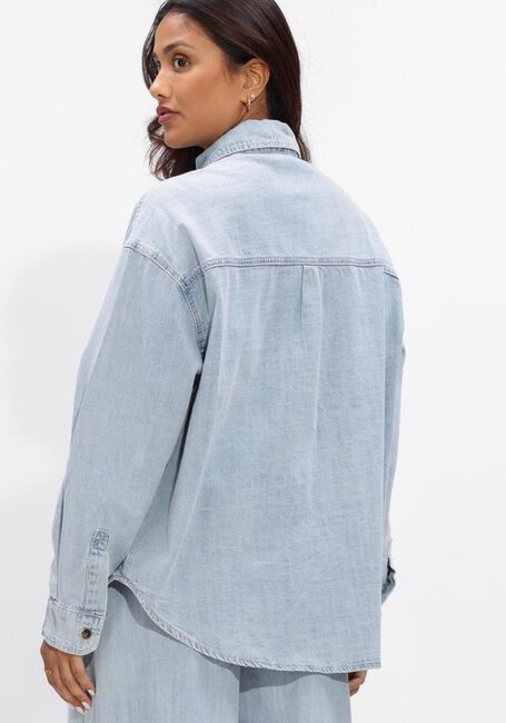 Blaue WITHBLACK Blusen WBLFRANCISCA LS DENIM SHIRT - large