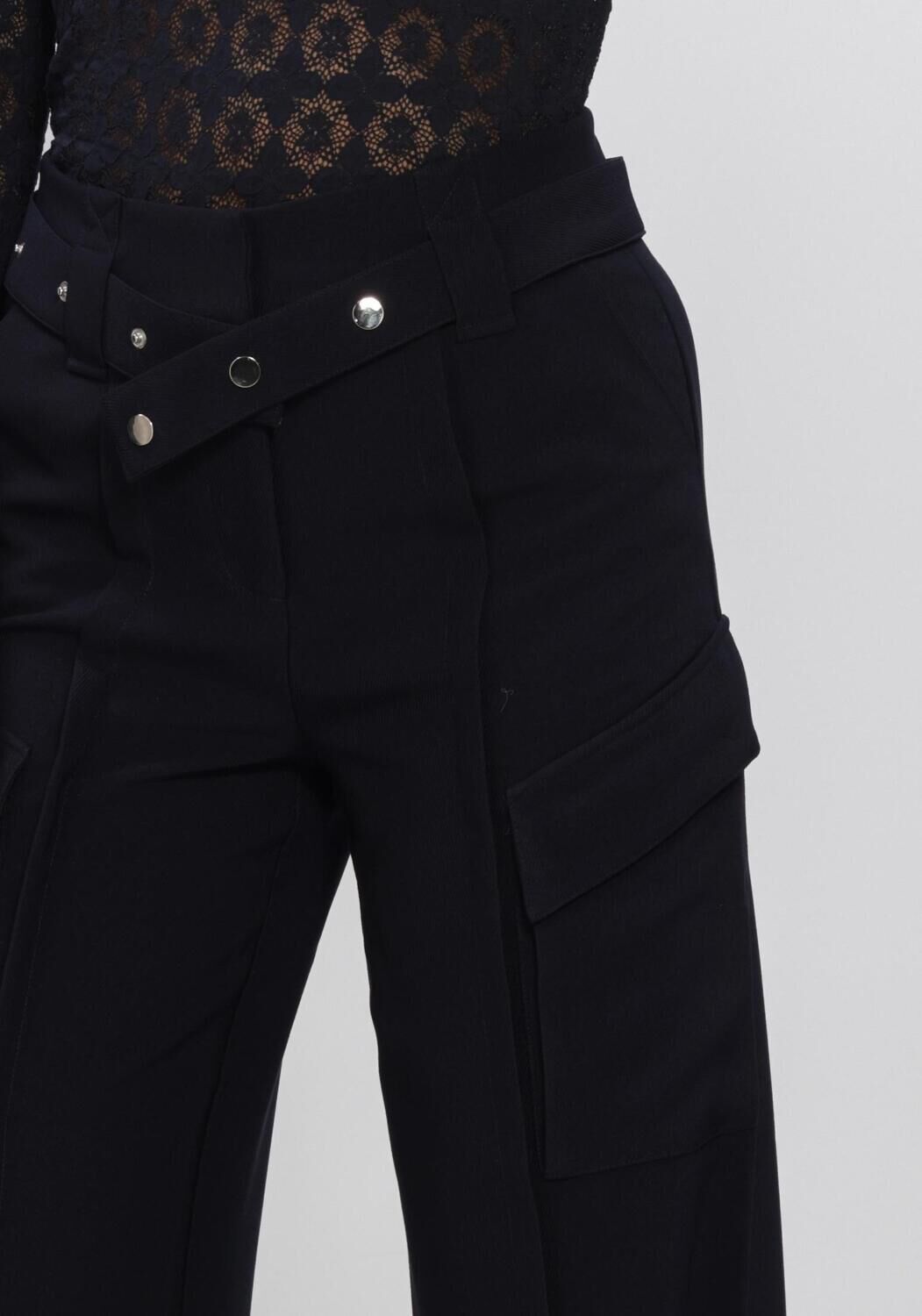 Schwarze AAIKO Cargohosen ELVAR PES 360 - large