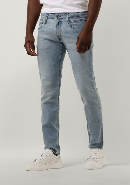 Hellblau REPLAY Slim fit jeans ANBASS PANTS - large