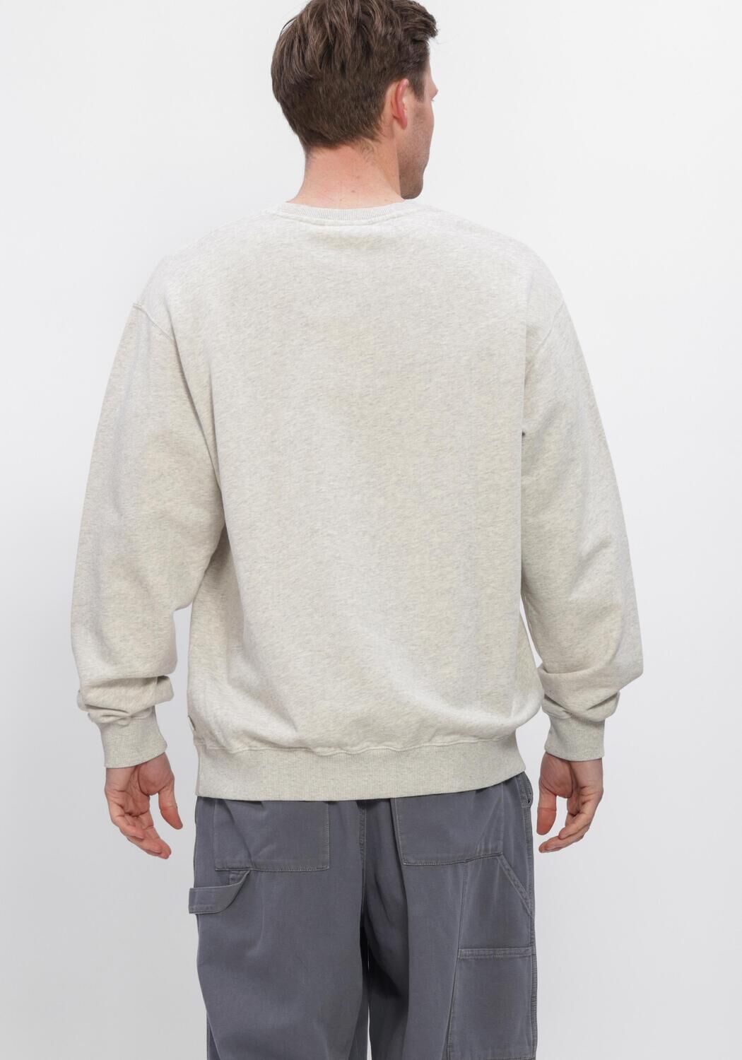 Graue FOR&Eacute;T Sweatshirt BELLIS SWEATSHIRT - large