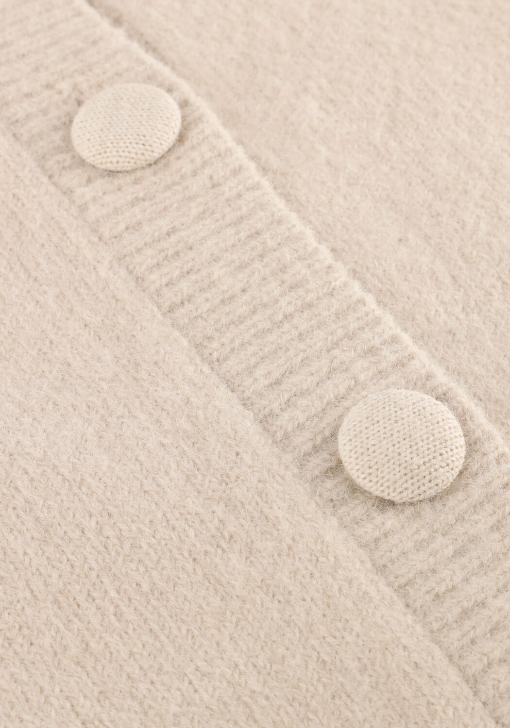 Ecru NOTRE-V Strickjacke NV-GOLDA - large