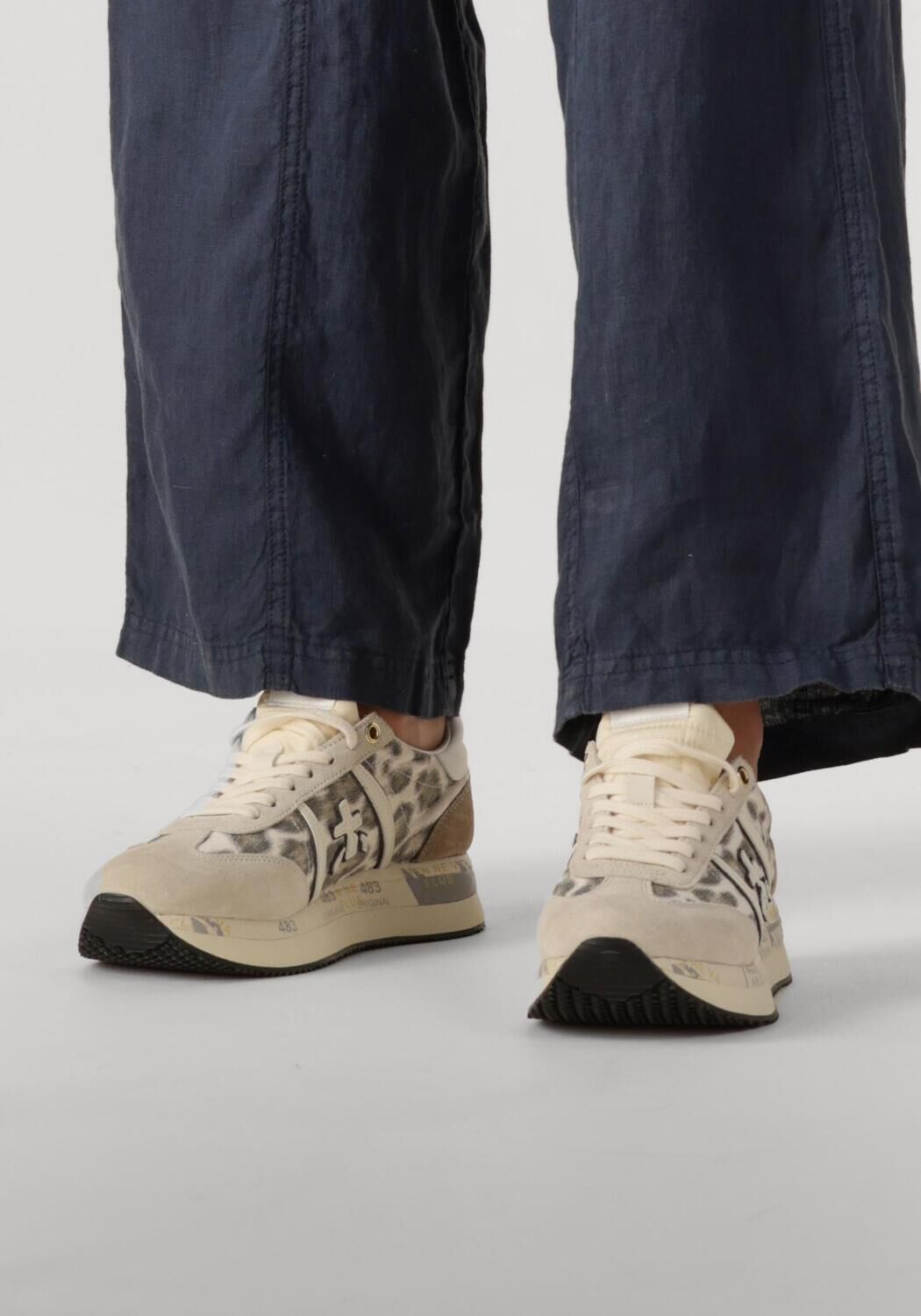 Beige PREMIATA Sneaker Low CONNY - large