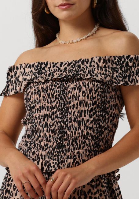Braune CATWALK JUNKIE Top OFF-SHOULDER SMOCK TOP - large