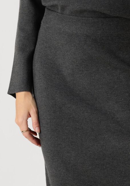 Dunkelgrau OBJECT Midirock OBJREYNARD HW KNIT SKIRT - large