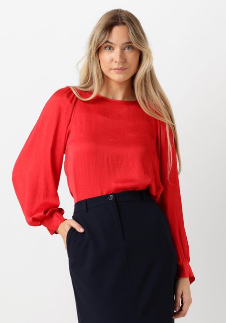 Rote SUMMUM Top TOP LONG SLEEVES SILKY TOUCH - large