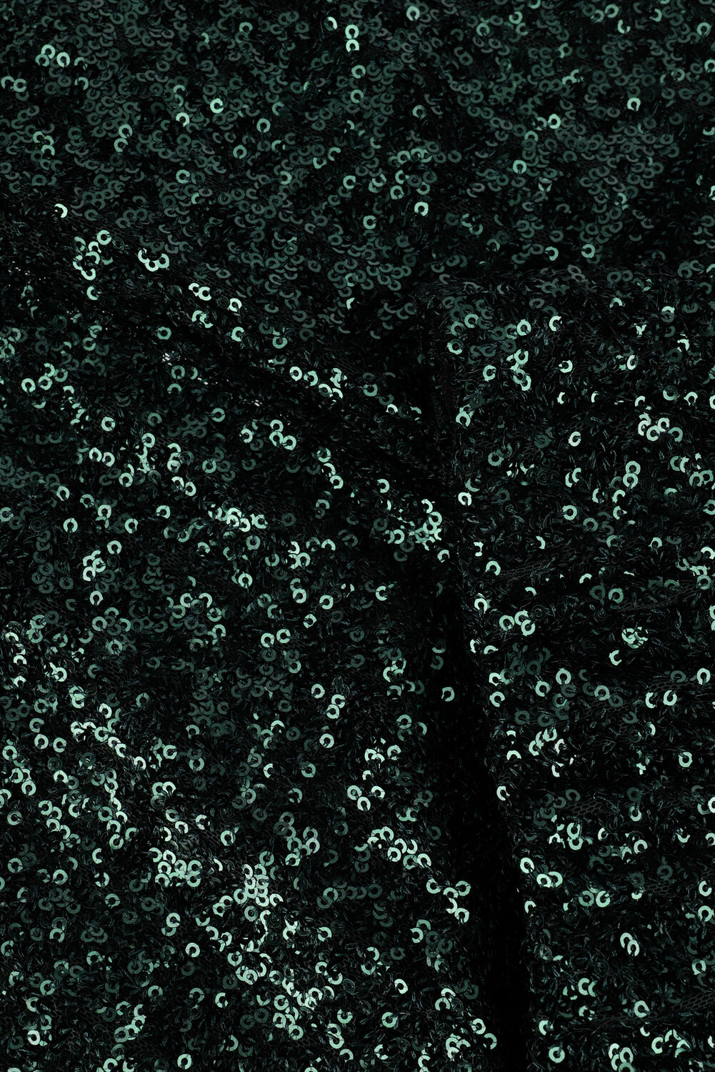 Dunkelgr&uuml;n GOOSECRAFT Schlaghose BOCA FLARE SEQUINE LEGGING - large