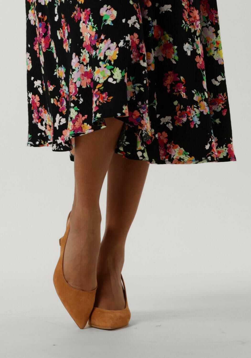 Cognacfarbene NOTRE-V Slingbacks 13918 - large