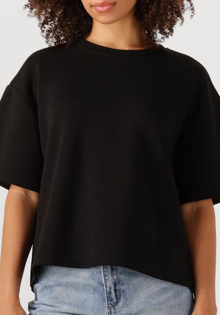 Schwarze OBJECT Pullover OBJANDREA RE 2/4 T-SHIRT - large