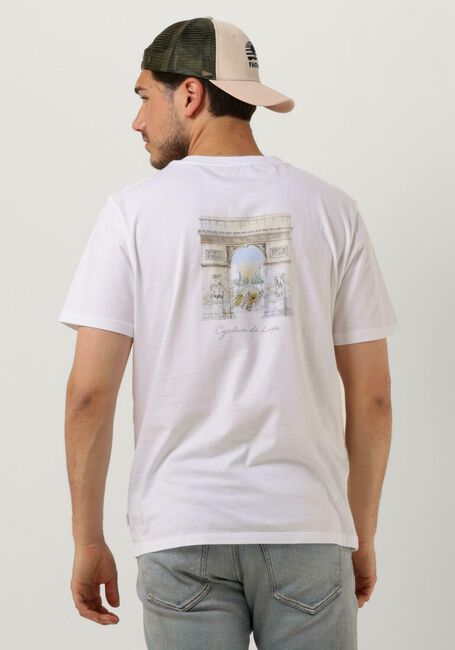 Weiße CYCLEUR DE LUXE T-shirt TRIOMP - large