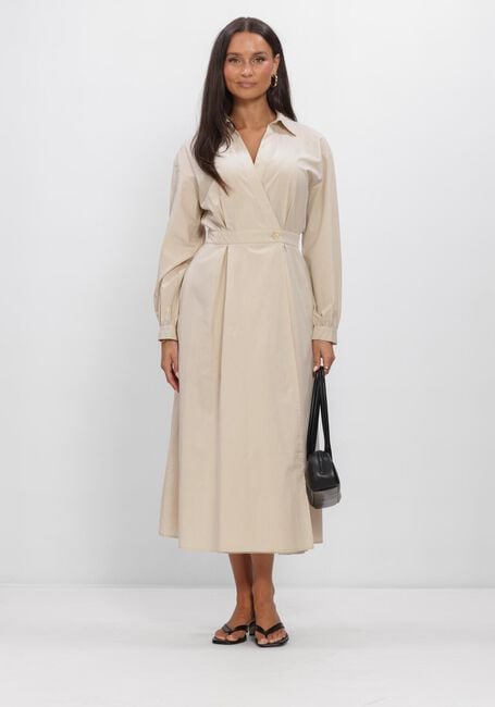 Beige MSCH COPENHAGEN Kleider MSCHSELMINA DRESS - large