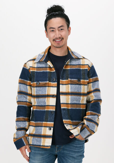 Mehrfarbige/Bunte SELECTED HOMME Overshirt SLHSUST. ICONICS LUMBER JKT W - large