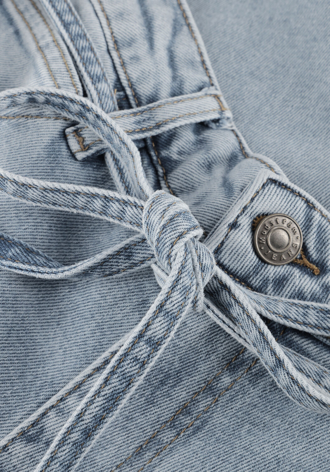 Blaue MODSTR&Ouml;M Wide jeans ISOLDEMD SOLID PANTS - large