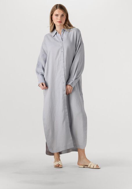 Hellgrau DRYKORN Maxikleid DRAVENA - large