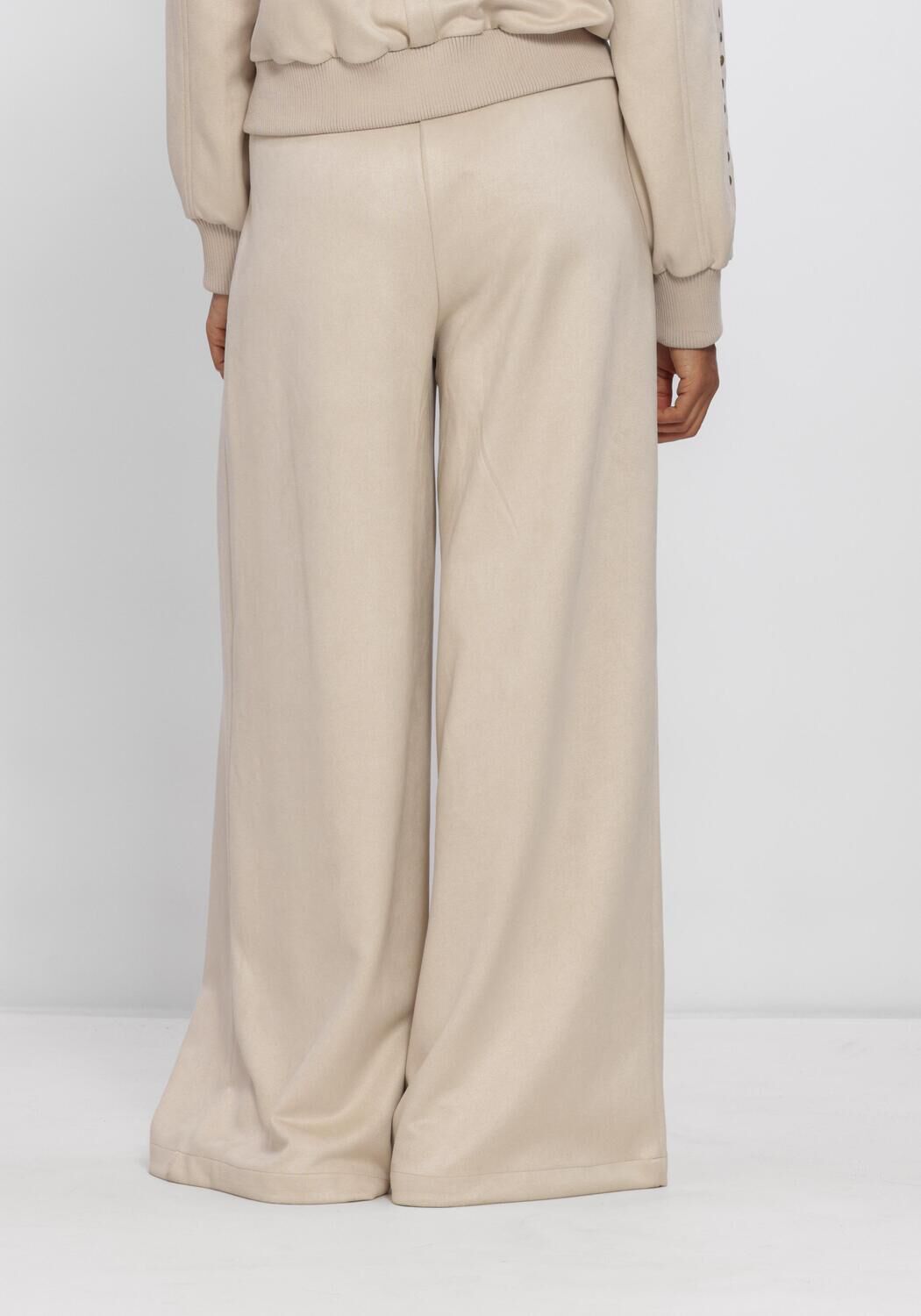 Nicht-gerade weiss NUKUS Weite Hose BODINE PANTS SUEDE - large