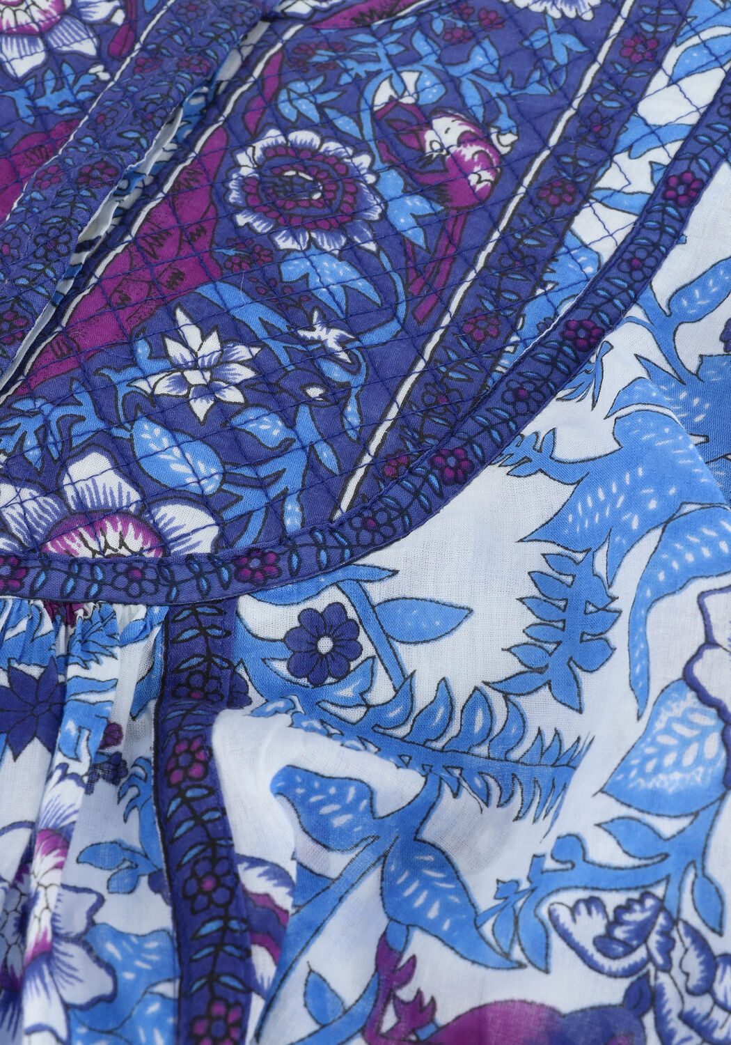 Blaue ANTIK BATIK Blusen SALMA BLOUSE - large