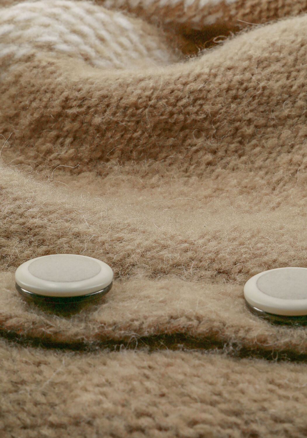 Camelfarbene MKT STUDIO Rollkragenpullover KITTYA - large