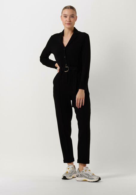 Schwarze VANILIA Jumpsuit RIB JUMPSUIT - large