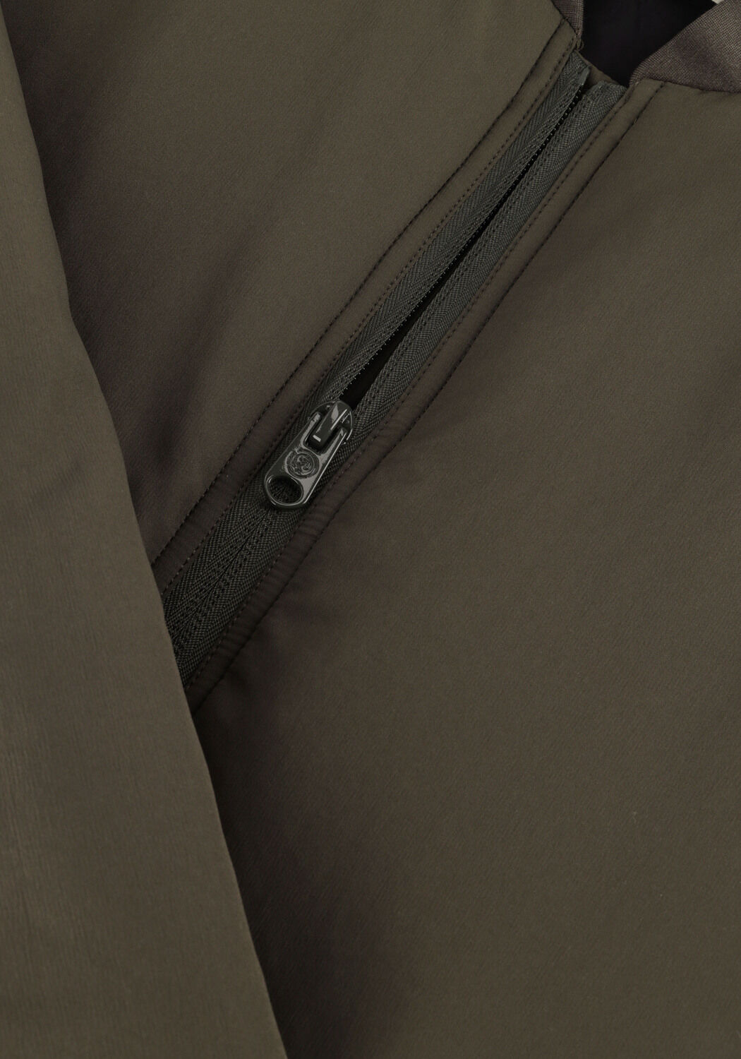 Gr&uuml;ne CAST IRON Jack BOMBER JACKET THROTTLE BARKER - large