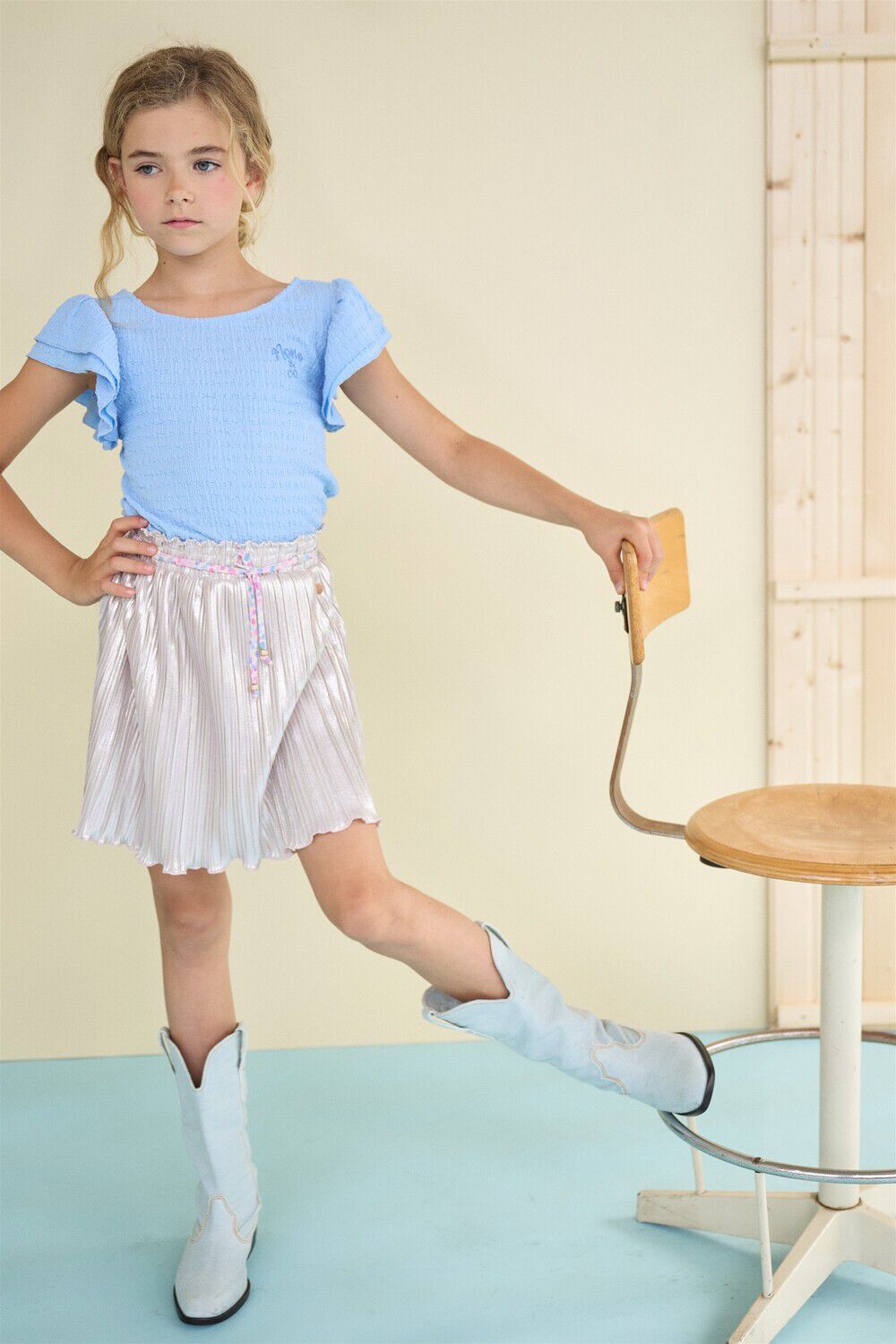 Blaue NONO Top KIA STRUCTURED TOP - large