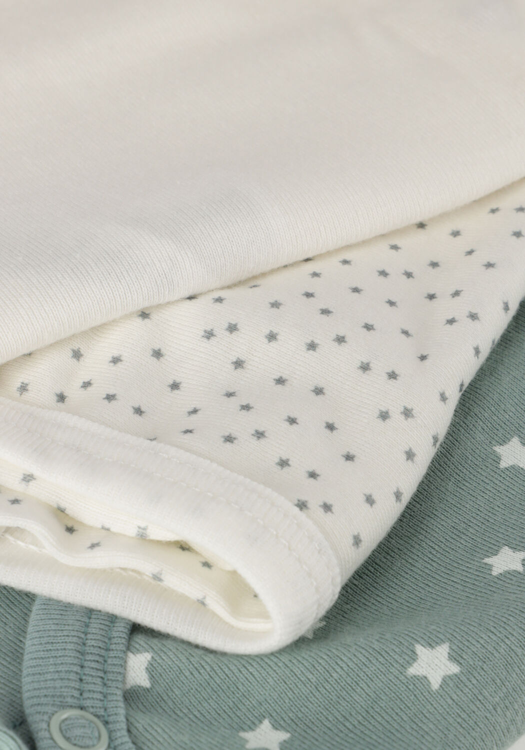 Mehrfarbige/Bunte PETIT BATEAU Strampler 3 BODIES NAISS ML - large