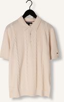 Beige TOMMY HILFIGER Polo-Shirt DC CABLE POLO Beige TOMMY HILFIGER Polo-Shirt DC CABLE POLO - medium