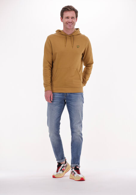 Ocker LYLE & SCOTT Sweatshirt PULLOVER HOODIE - large
