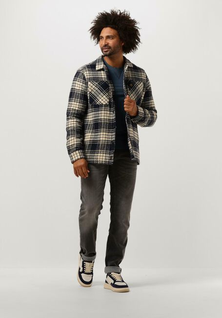 Dunkelblau PME LEGEND Overshirt LONG SLEEVE SHIRT CTN TWILL WEAVE - large