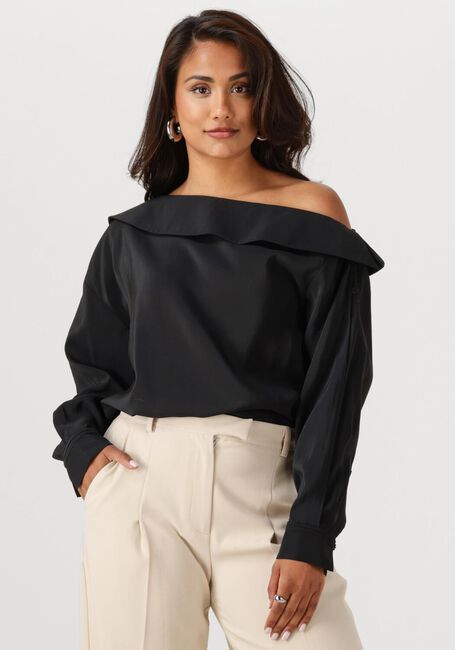 Schwarze ANOTHER LABEL Top DEZI TOP L/S - large