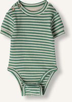 Grüne PLAY UP Strampler STRIPED RIB BODY Grüne PLAY UP Strampler STRIPED RIB BODY - medium