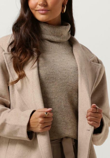 Beige NEO NOIR Mäntel WILLIAMS WOOL COAT - large