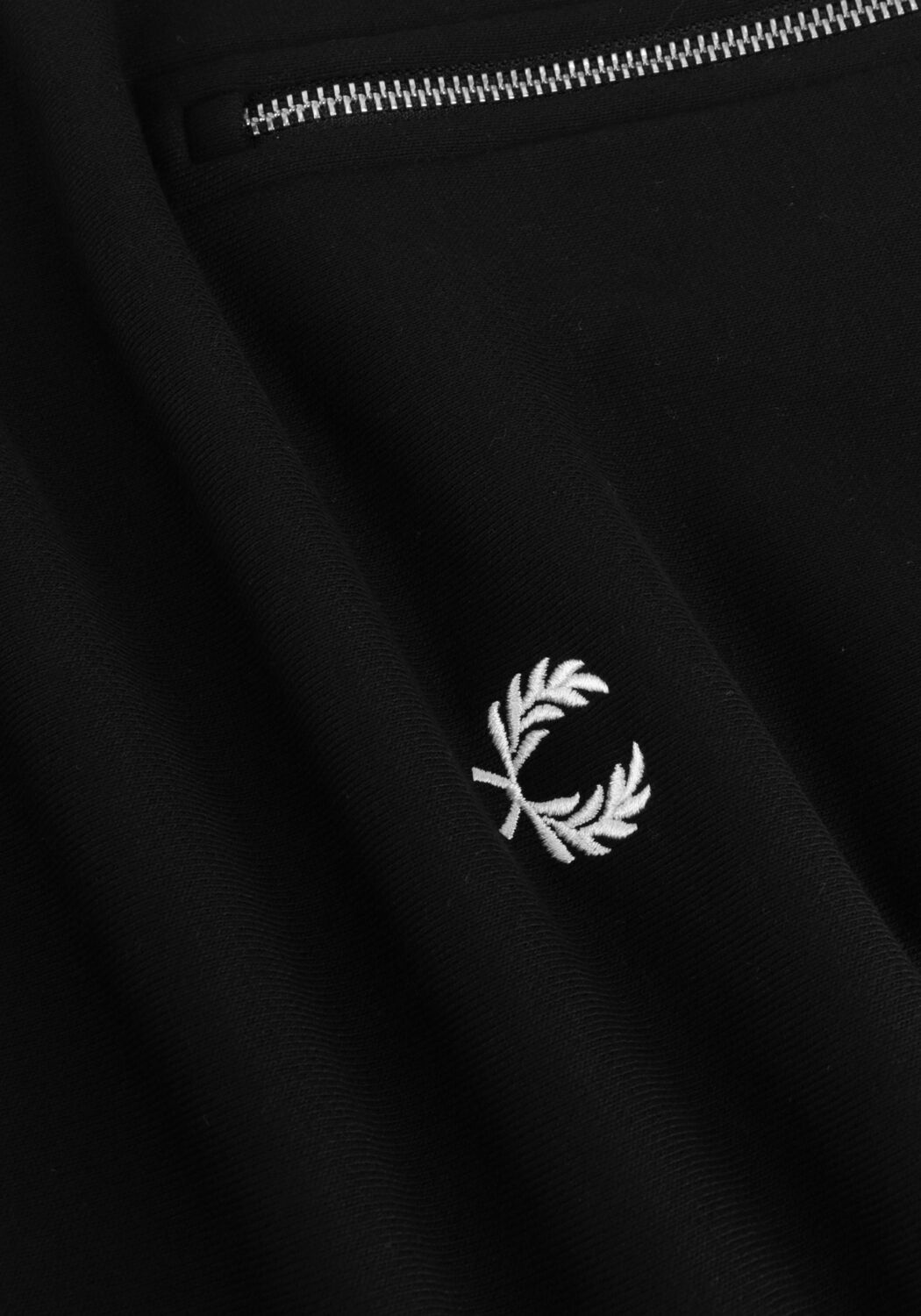 Schwarze FRED PERRY Sweatshirt HALF ZIP SWEATSHIRT - large