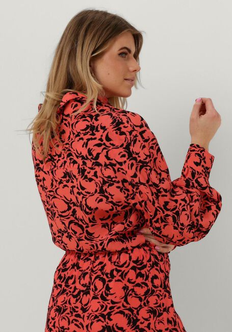 Koralle ALIX THE LABEL Blusen LADIES WOVEN TWO COLOUR BLOUSE - large
