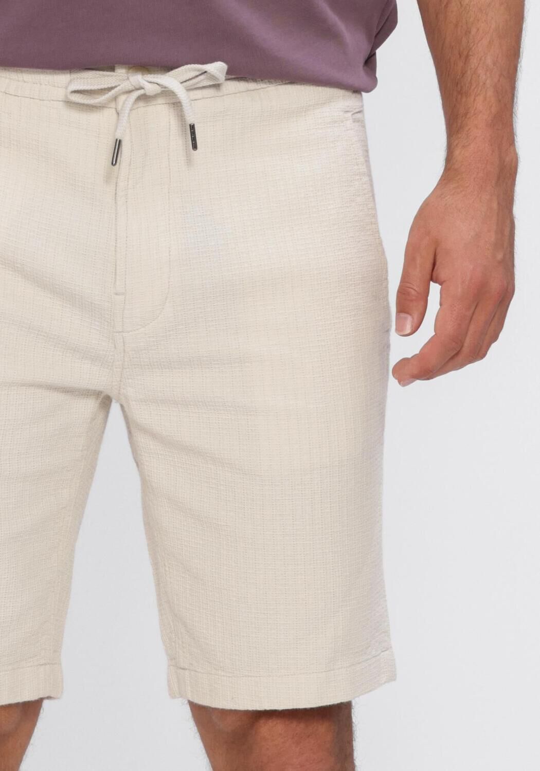 Beige CAST IRON Kurze Hose CHINO SHORTS STRUCTURE - large