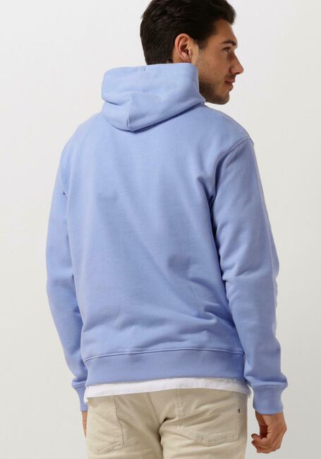 Blaue SCOTCH & SODA Sweatshirt ESSENTIAL LOGO BADGE HOODIE - large