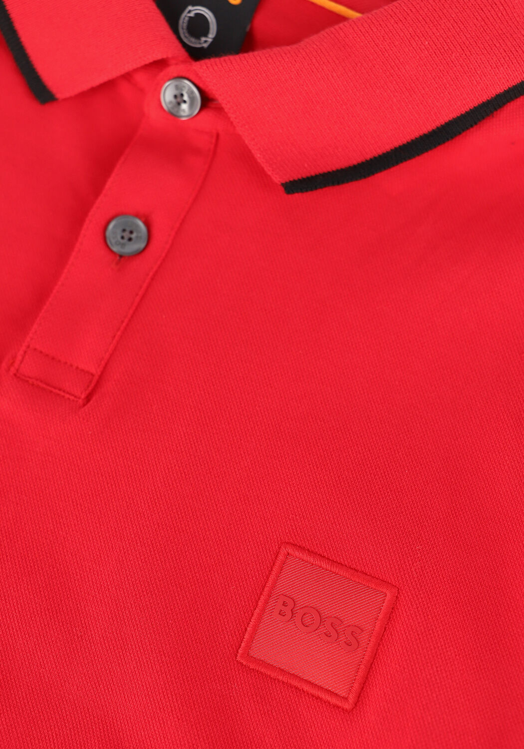 Rote BOSS ORANGE Polo-Shirt PASSERTIP - large